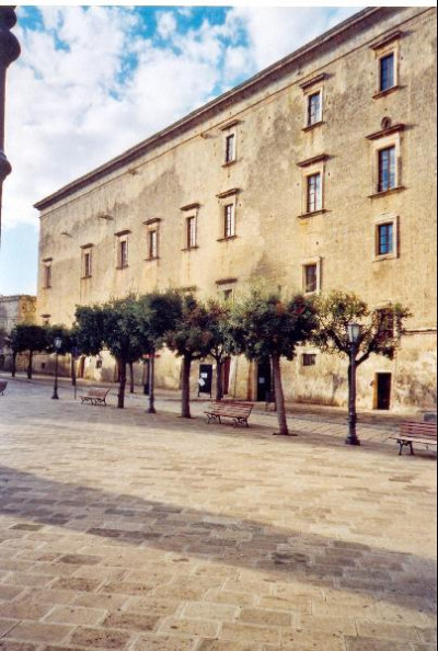 Uno scorcio di palazzo Gallone Uno scorcio di palazzo Gallone